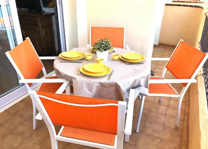 Romina 4e - Apartamento En Los Canales De Santa Margarita - Terraza Con Vistas Apartamento Rosas